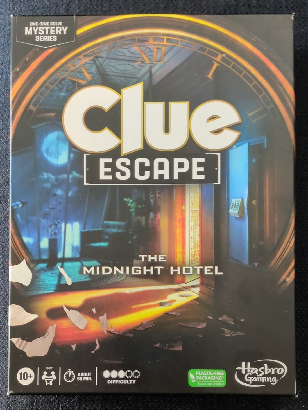 Hasbro Gaming - One Time Solve Mystery Series - Clue Escape Midnight Hotel